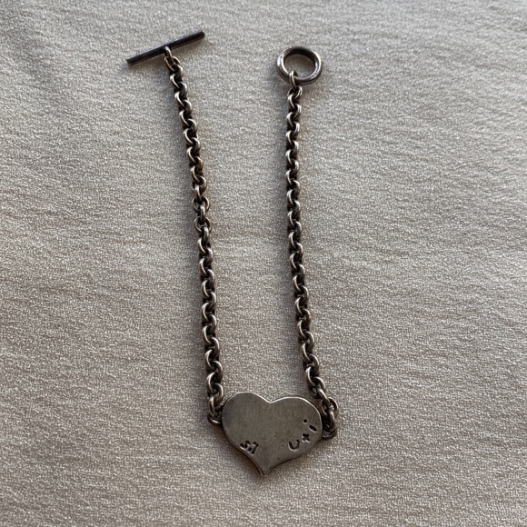 u & i Metal Heart Bracelet - Picture 7 of 8